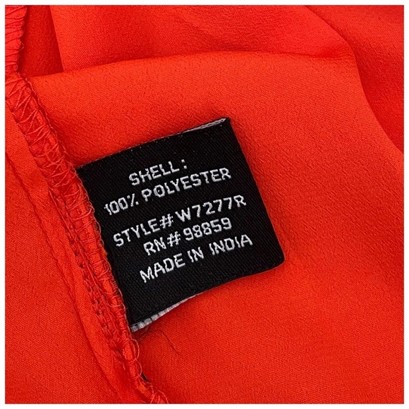 W118 by Walter Baker Orange Sleeveless Dress - Picture 7 of 9